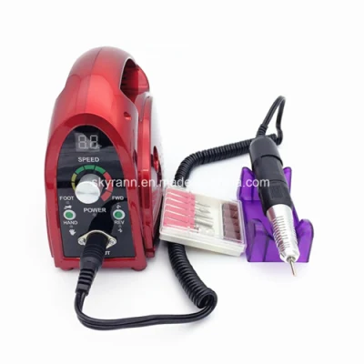 High quality 35000rpm Acrylic Nail Drill Micromotor Glazing Machine Nail Polisher