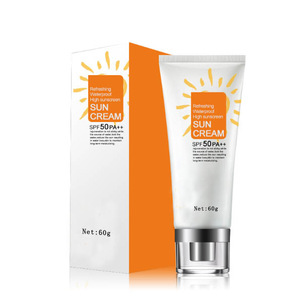 High quality Natural moisturizing and whitening waterproof Sunscreen cream SPF50 PA++