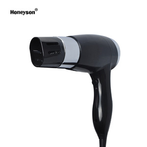 Honeyson hot hotel multifunction wall mounted hair dryer with holder