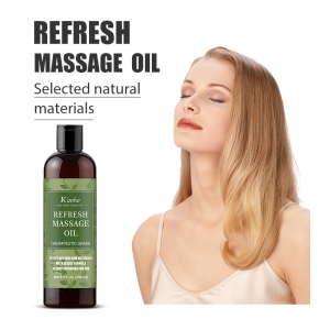 Hot Selling  Customized Private Label Natural Refresh Relaxing Body Massage Oil Spa Compound Essential Oil