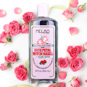 Hotselling rose water skin toner For skin care GENTLE +MOISTURIZES+VITAMINE ROSE PETAL WITCH HAZEL