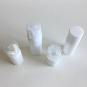 IN STOCK! Cosmetic Packaging 30ml-150ml White PP Airless lotion Pump Bottle