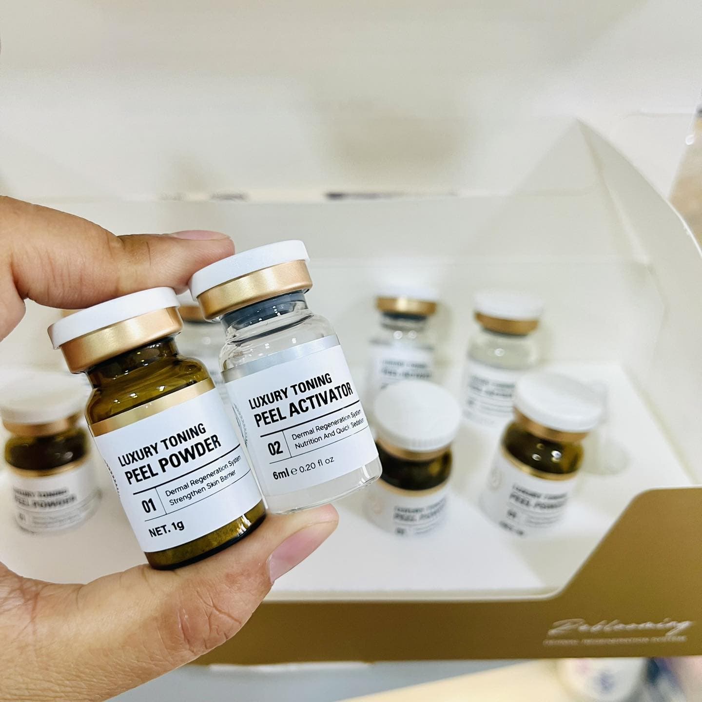 LUXURY TONING PEEL SET