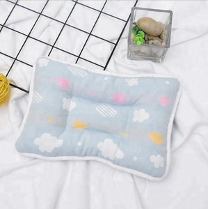 Manufacturer Supply Newborn Prevent Flat Head Organic Cotton Baby Pillow