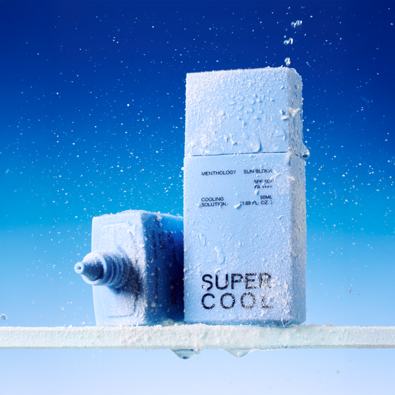 (MENTHOLOGY) Super Cool Sun Block 50ml