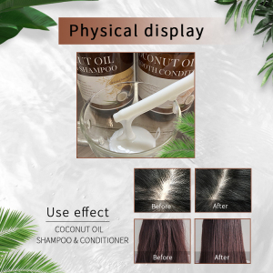 Natural  Coconut Oil Hair Strength Shampoo hair care products wholesale