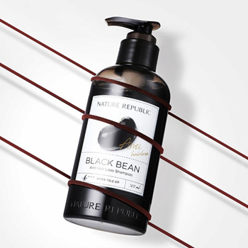 Nature Republic BLACK BEAN ANTI HAIR LOSS SHAMPOO Korean Cosmetics Wholesale