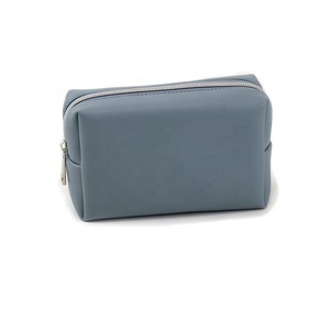 OEM cosmetic bag PU leather small cosmetic bag waterproof high capacity toiletry bag for makeup