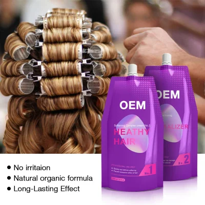 OEM ODM Best Salon Use Hair Perm Lotion and Digital Perm Lotion for Straight Perm