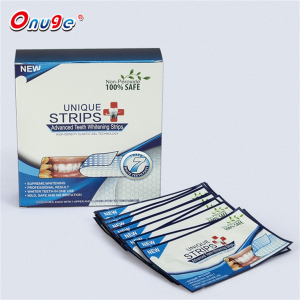 Onuge Bright White teeth whitening strips, outstanding teeth whitening experience