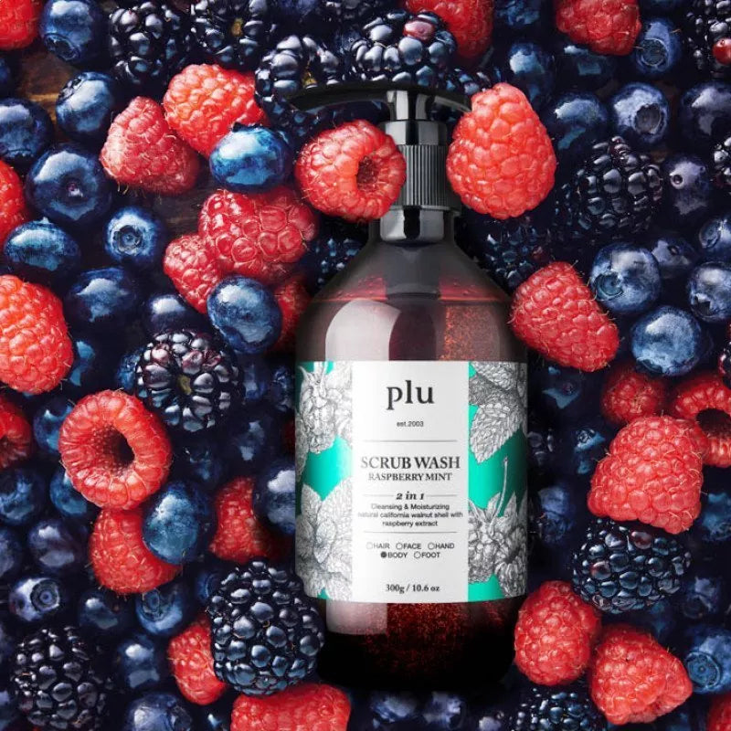 (PLU) Scrub Wash Raspberry Mint 500g