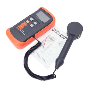 Portable handheld digital uv intensity light meter