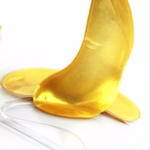 Private Label Gold Collagen Eye Mask Anti wrinkle Moisturizing 24K Gold Collagen Eye Mask