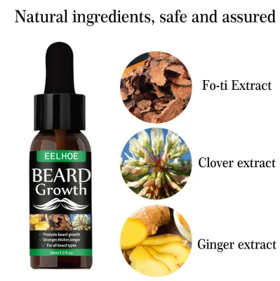 Private Label Men&prime;s Beard Oil Strong and Tough Hair Moisturizing Soft Bright Beard Repair Fury Beard Care Oil