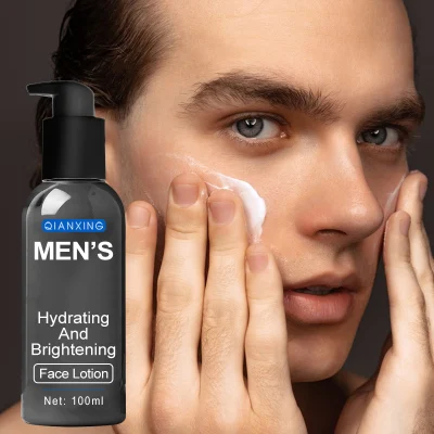 Private Label Smoother Brighter Control Oil Face Lotion for Men