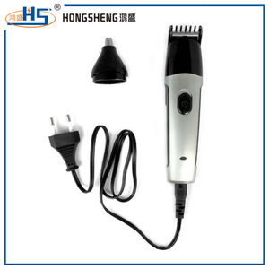 professional men trimmer 2 in1 mini beard trimmer with nose hair trimmer