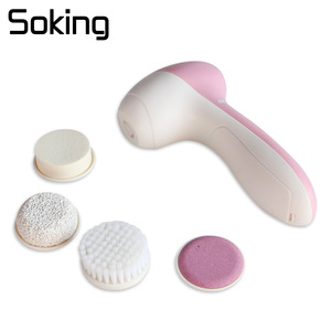 Skin Care 4 in 1 Electric Facial Brush Face Cleaning Machine Face Cleansing Tool Washing Brush