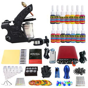 Solong  hot sale  Cheap  Permanent Makeup tattoo gun professional beginner tattoo kit