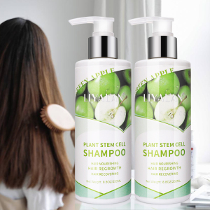 Stocked Private Label OEM OBM Hair Growth Apple Stem Cell Hydrate Organic Hair Shampoo