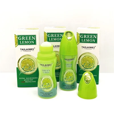 Tailaimei Custom Green Lemon Antiperspirant Stick Aluminum Chloride Hyperhidrosis Treatment Roll on Deodorant &amp; Antiperspirant