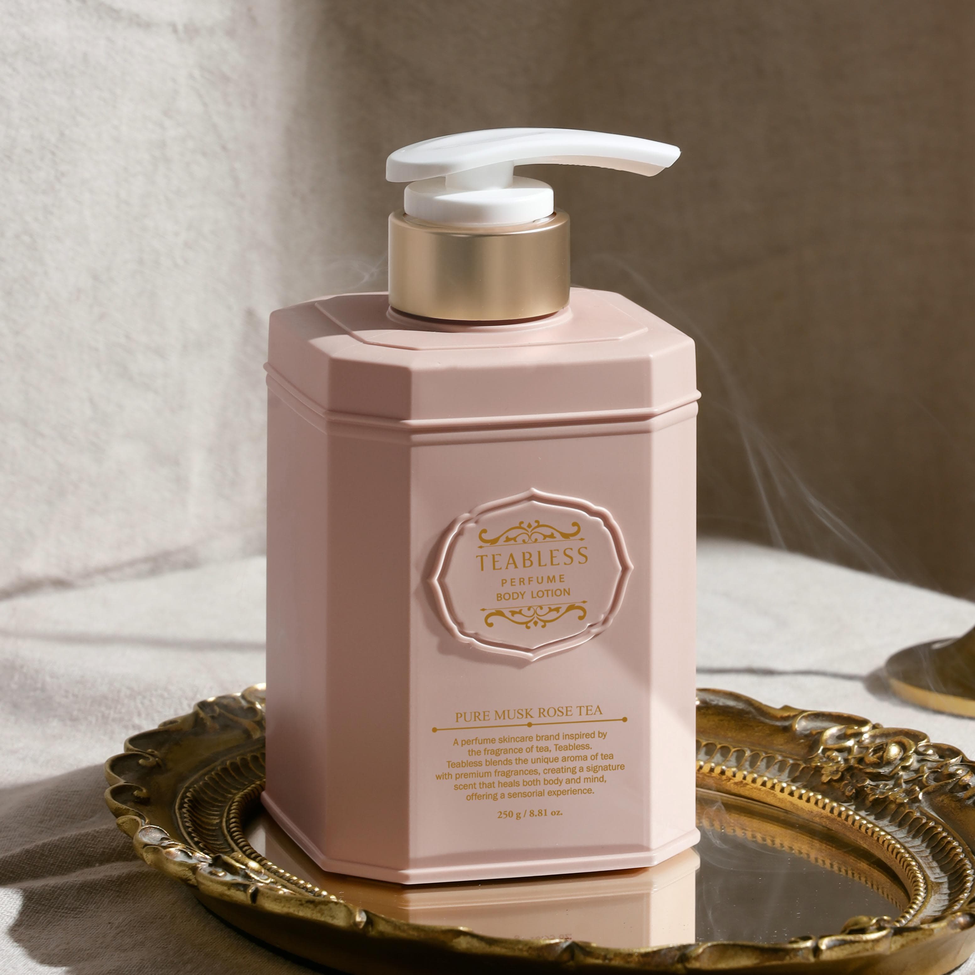 Teabless Perfume Body Lotion Pure Musk Rose Tea 250g