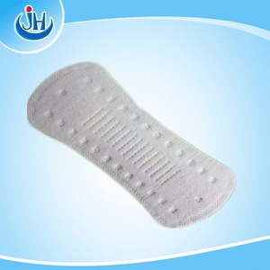 ultra thin wingless disposable feminine hygiene panty liner for women