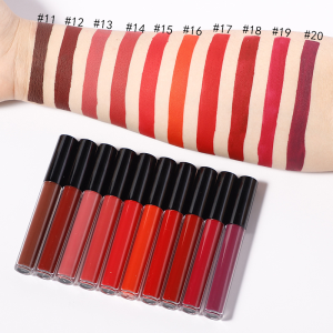 vegan matte liquid lipstick private label waterproof and long lasting liquid lipstick