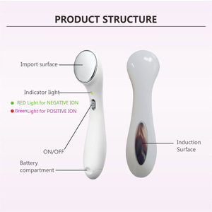 Vibration Iontophoresis Instrument Cleansing Electric Face Lifting Home Beauty Equipment