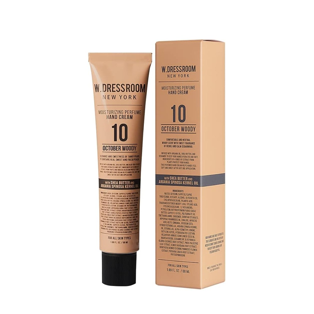 (W.DRESSROOM) Perfume Hand Cream [No.10 October Woody] 50ml