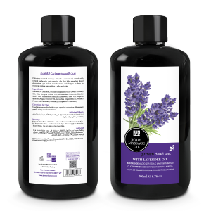 Wholesale 100% Natural Women Body Skin Massage Oil With Lavender Oil