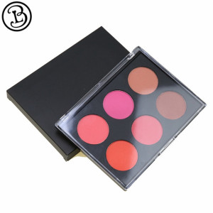 Wholesale 6 color blush palette