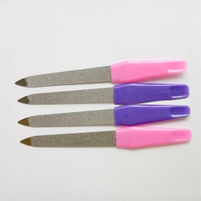 Wholesale New Design Custom Printed Colorful Stainless Steel Nail File NF7061