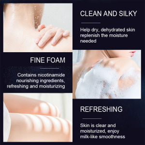 Wholesale Private Label Natural Bath Skin Care Moisturizing Whitening Body Wash Shower Gel