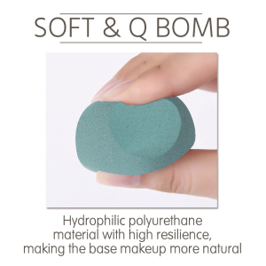 Winning OEM Beauty Make Up Sponge Natural Breathable Make Up Sponges Facial Cosmetic Puff Eponge Maquillage Color Powder Puff