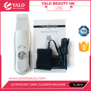 Yalo ultrasonic face scrubber for skin cleansing