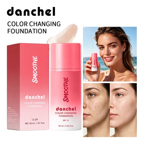 Best Selling Color Changing Foundation Lightweight Seamless Long Wear Adaptive Tone Wholesale Private Label Face Makeup