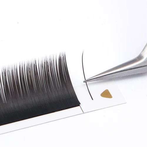 Wholesale Classic Professional Soft Mink Cashmere Individual Volume Eyelash Extensions 0.03/0/05/0.07 Single Black Lashes Trays
