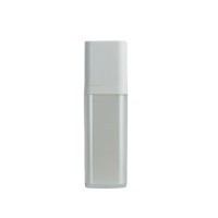 50ML Cosmetic Essence Square Rotating Refillable Airless Bottle Vacuum Dispenser