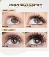 Customized cosmetic label thick and curled non-dyed mascara with waterproof and lengthening properties