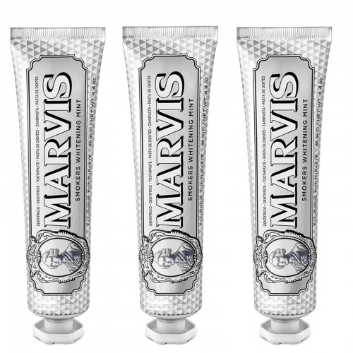 MARVIS Travel Mini Toothpaste Whitening Mint, Cinnamon, Black Forest