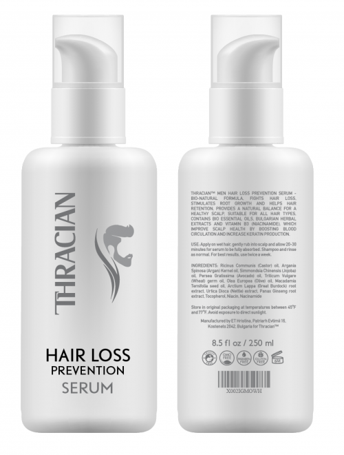 Thracian Natural Hair Loss Prevention Serum, 250 ml