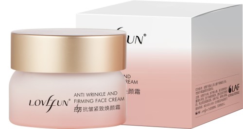 Lovefun Anti Wrinkle and Firming Face Cream 50g | Anti-Aging Collagen Cream Reduce Wrinkles Lift Sagging Skin Boost Elasticity Moisturizing Repair Skin Barrier Facial Cream