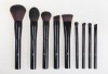 High Quality Custom Aluminum Handle 9pcs Brush Set – Rose Gold