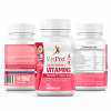 VitPro Hair, Skin and Nails Vitamin Gummies with Biotin, Vitamin A, E, D, B-12 and Folic Acid (60 Gummies)