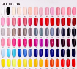 2017 Girl2Girl Factory Supply 216 Color 15ML Nail Arts Design Beautiful Color Fingernail Paint Soak Off UV/LED Gel Varnish Nail