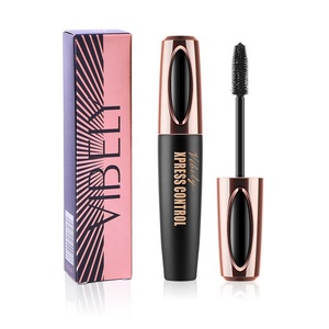 2018 Hot 4D Silk fiber EyeLash Makeup Waterproof Silicone Brush Head Mascara Lengthening Thicker Mascara