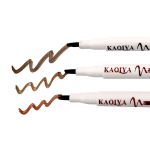 24HRS Waterproof Eyebrow Pencil 3 Colors for Choice Long-wear Easy To Color Smudge-proof Fine Sketch