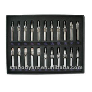 304 stainless steel high polish tattoo tip kit