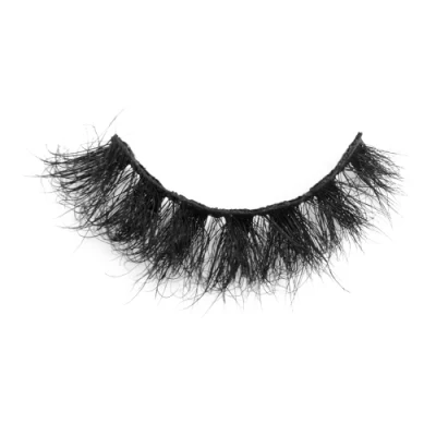 30mm-35mm Real Mink Hair Messy Fluffy Lashes Short Soft Blossom Eyelashes Mink Eye Lashes Makeup Mink Eyelashes