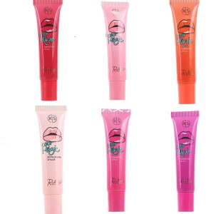 Amazing 6 Colors Waterproof Liquid Makeup Lip Stick Long Lasting Lipstick Tint Tear Pull Lip Gloss